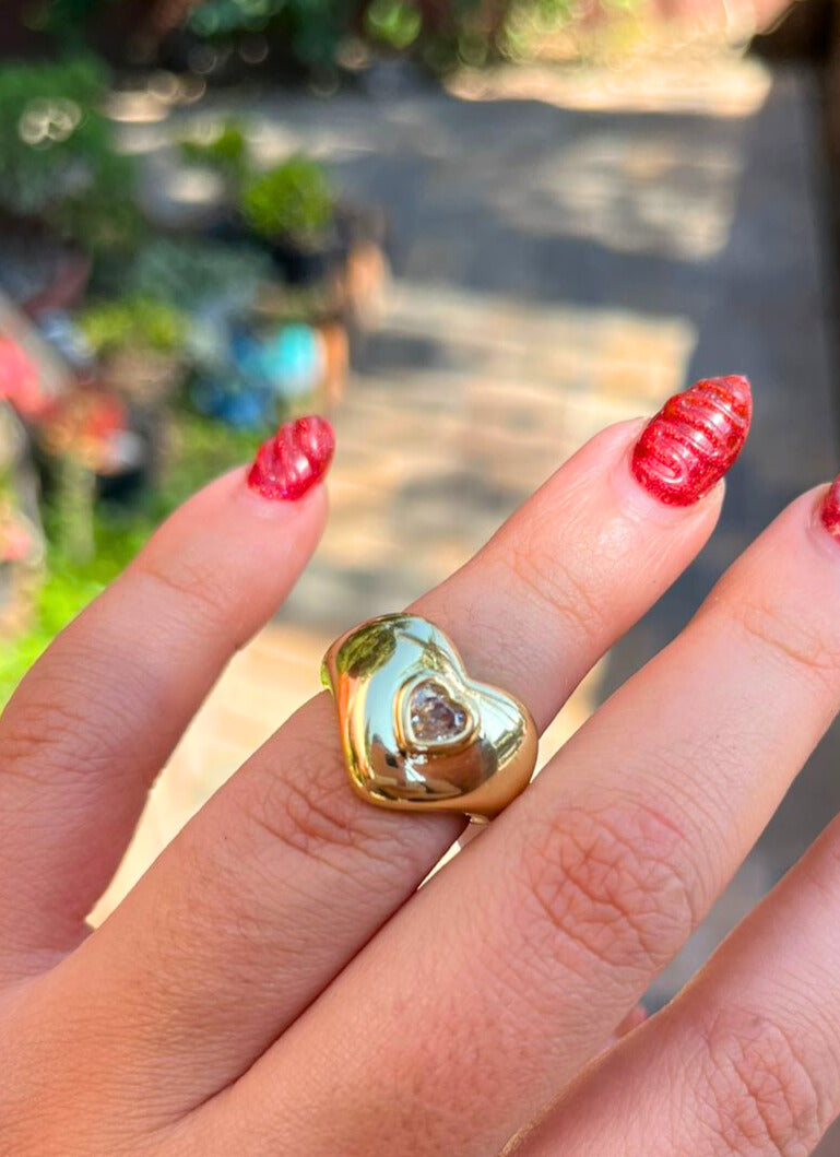 ANILLO DOBLE CORAZON