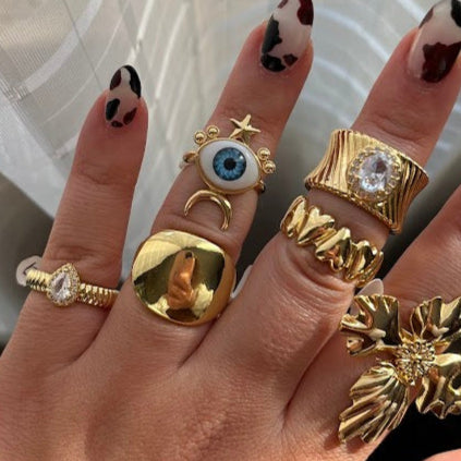 ANILLO OJO Y ESTRELLAS
