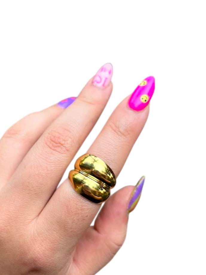 ANILLO CHUNKY DOBLE