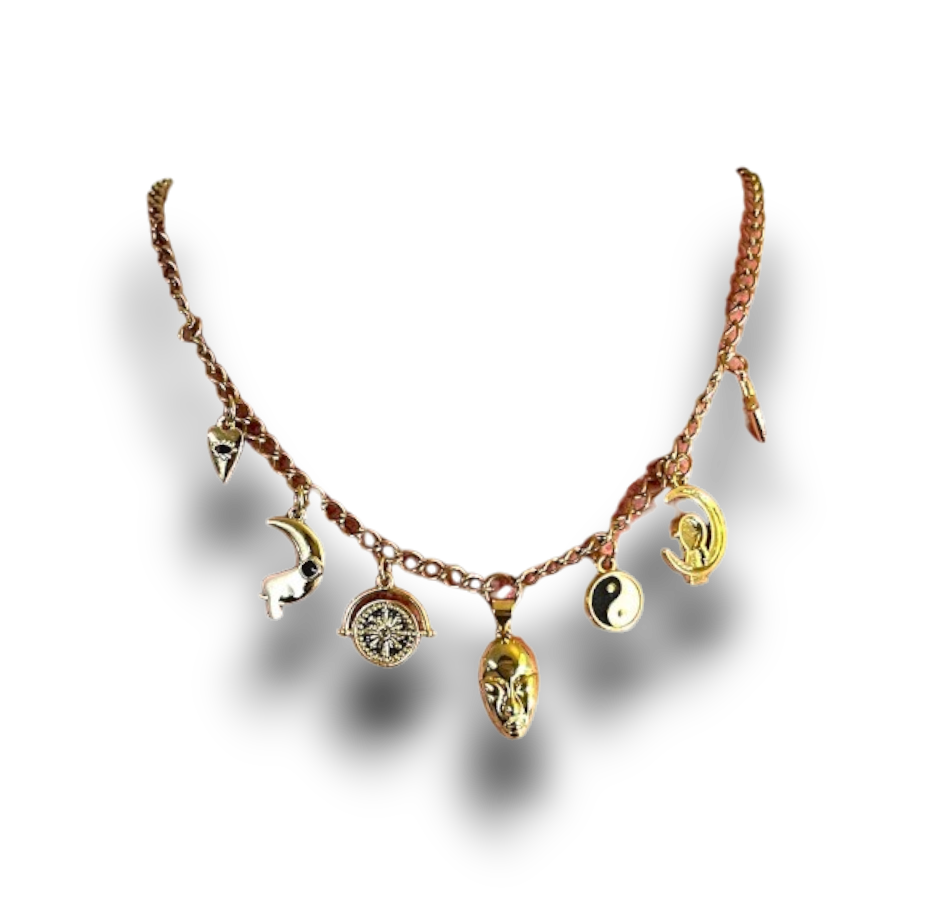 CHOKER DIJES TONOS NEGROS