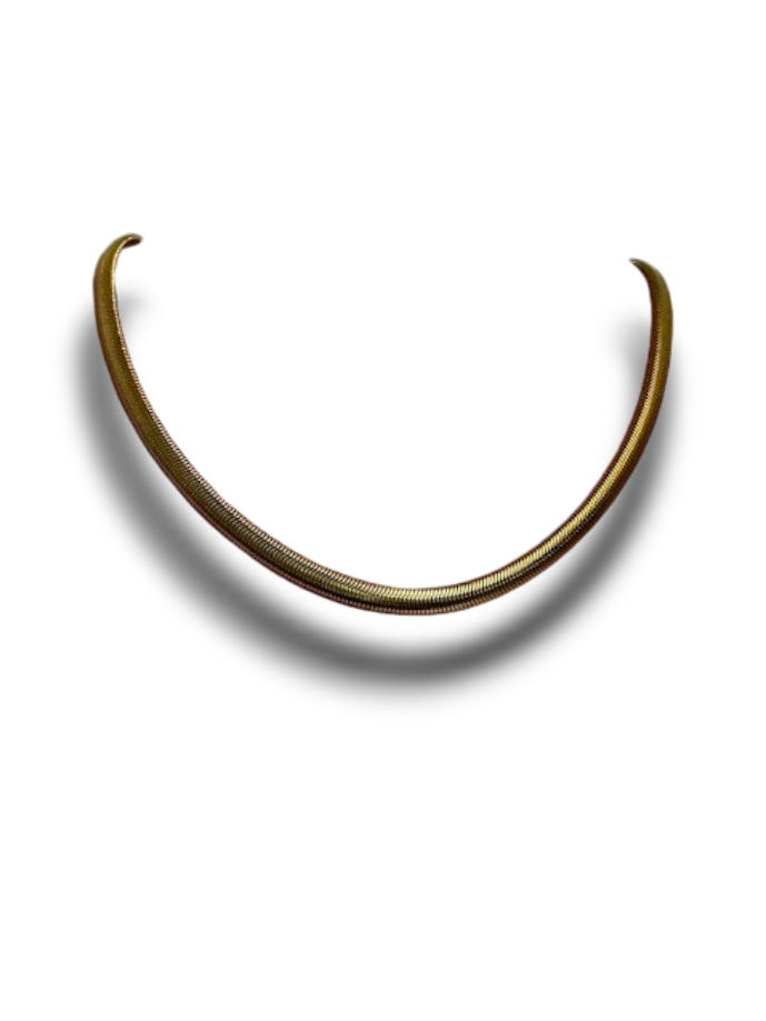 CHOKER CADENA PLANA
