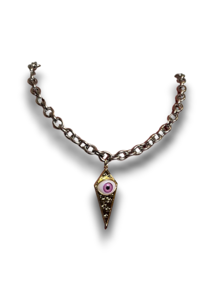 COLLAR BICOLOR OJO