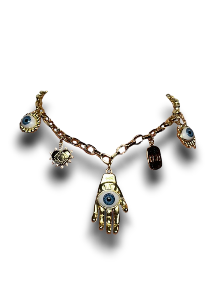 CHOKER OJOS COLGANTES