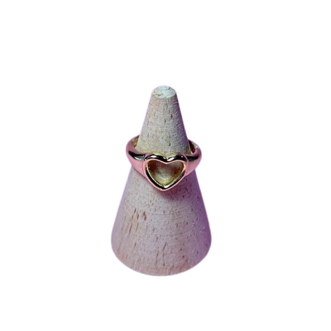ANILLO CORAZON HUECO