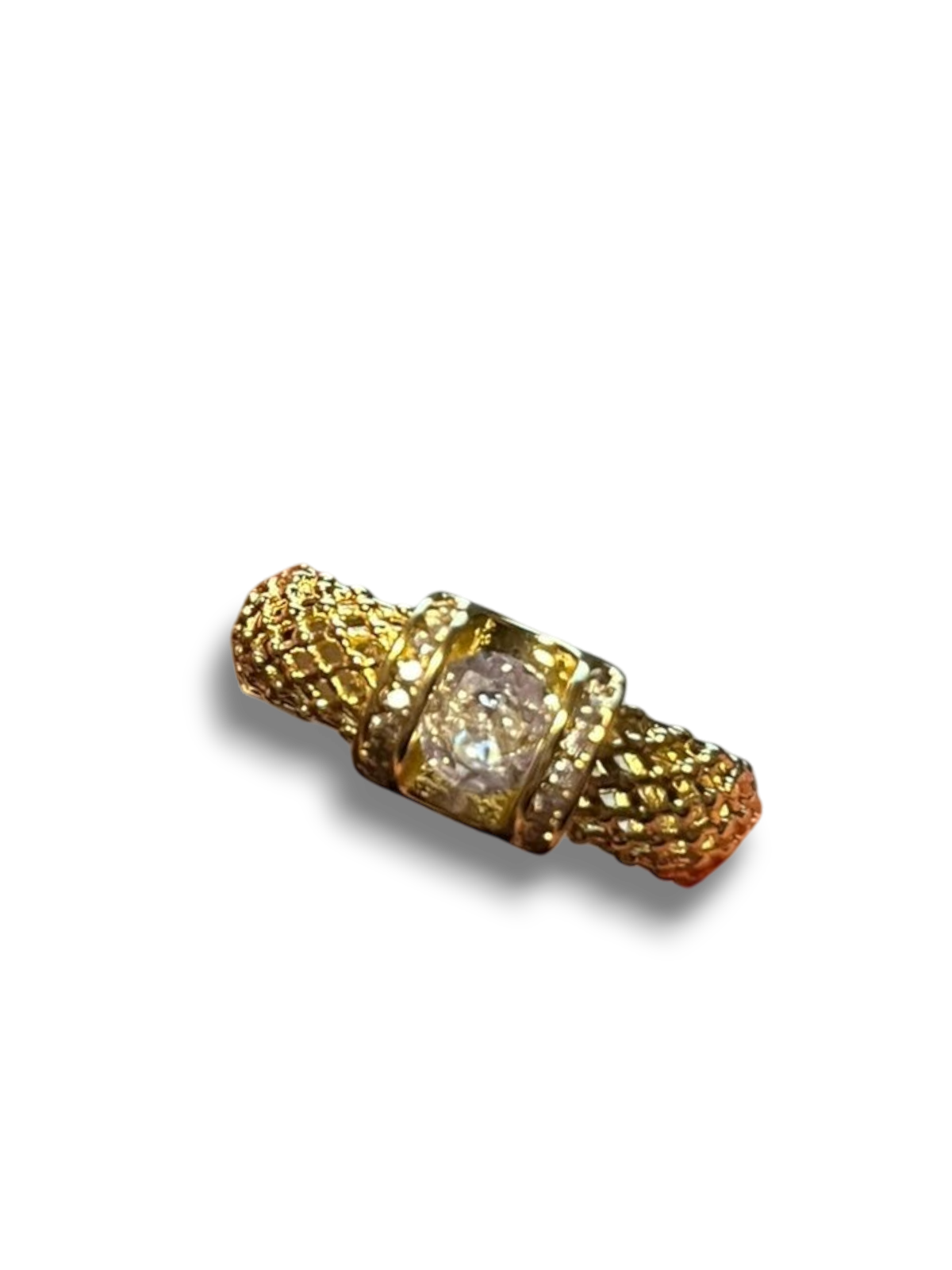 ANILLO CADENA Y ZIRCONIA