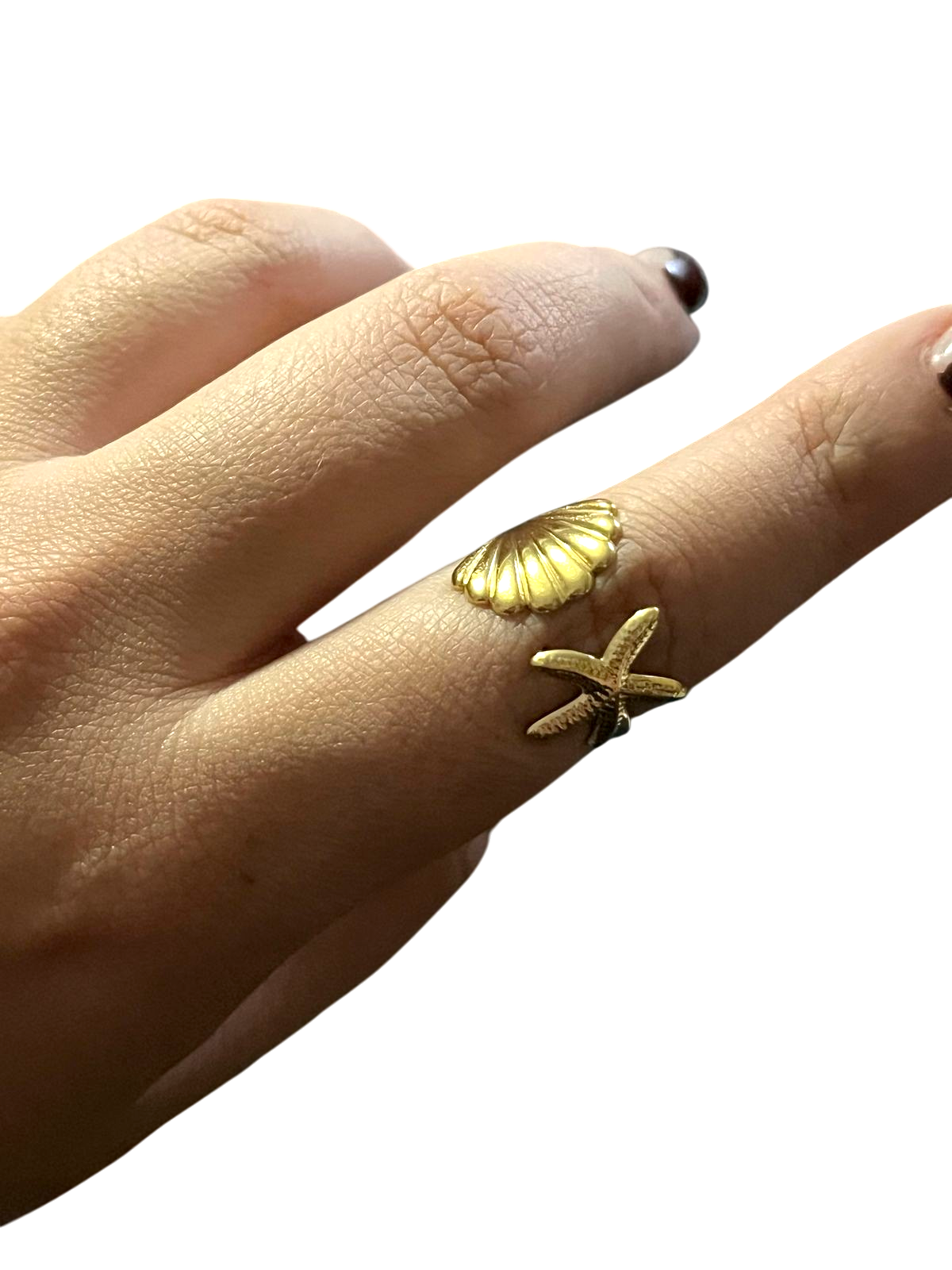 ANILLO CONCHA ESTRELLA