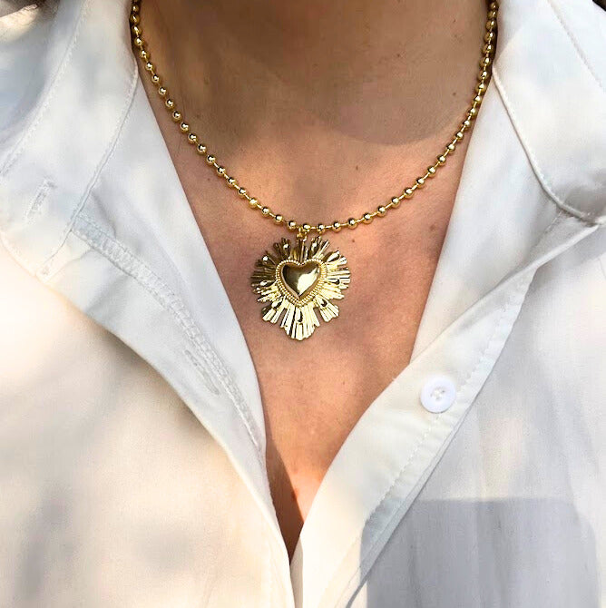 COLLAR BOLITAS SAGRADO