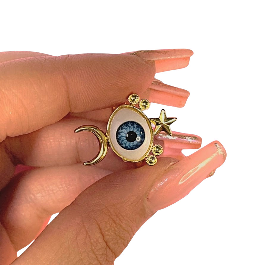 ANILLO OJO Y ESTRELLAS