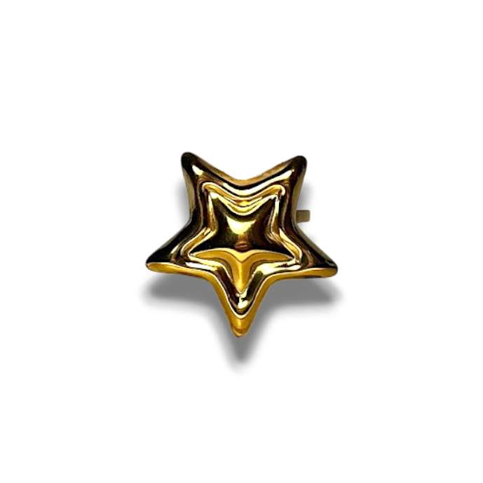 ANILLO ESTRELLA DORADA