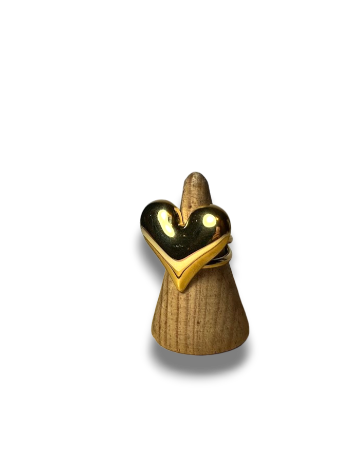 ANILLO CORAZON CHUNKY