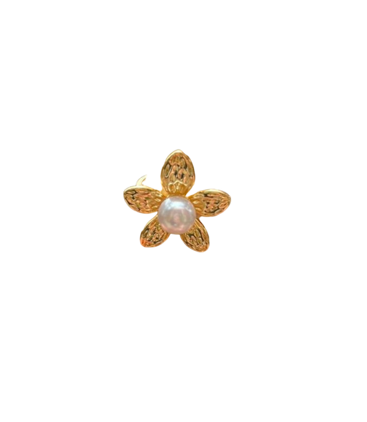 ANILLO FLOR PERLA