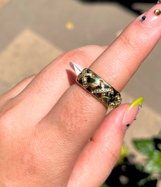 ANILLO TRES TACHES