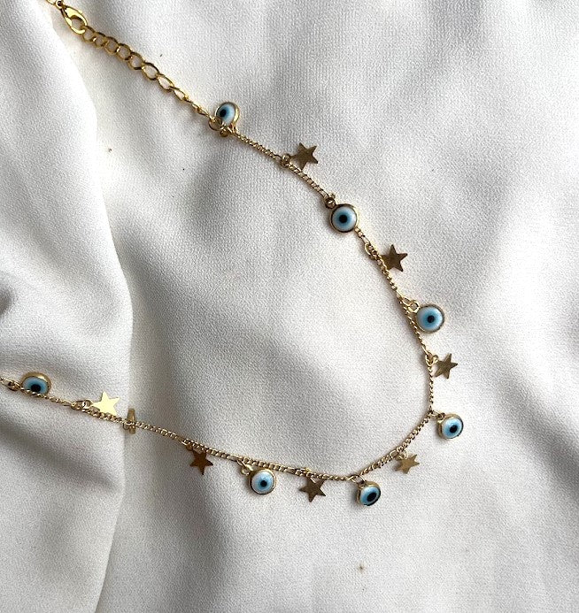 CHOKER OJO Y ESTRELLA