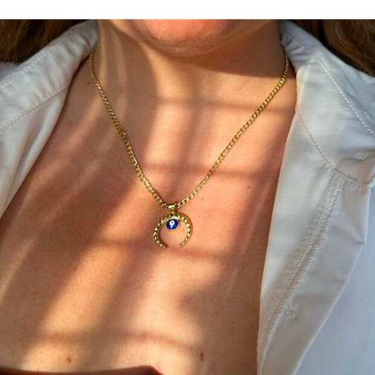 COLLAR CUERNO OJO