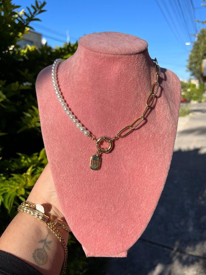 COLLAR CADENA DOBLE 11:11