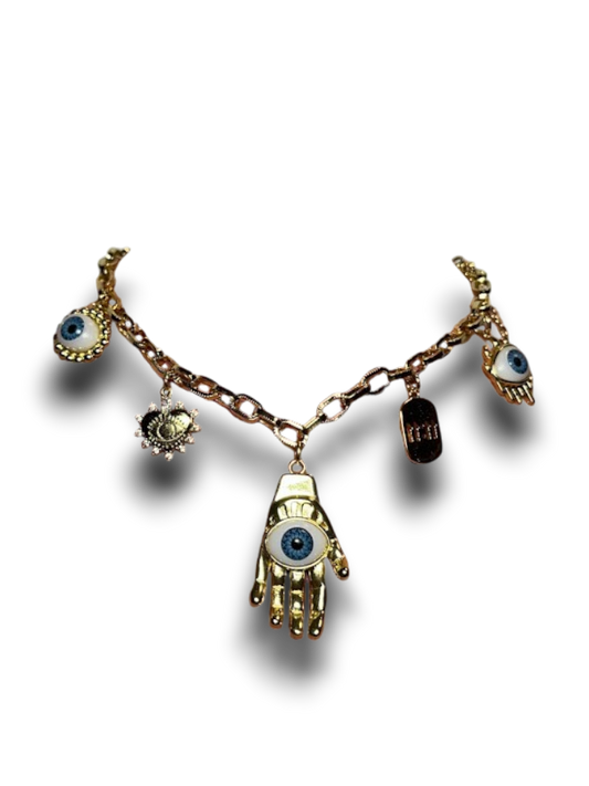 CHOKER OJOS COLGANTES