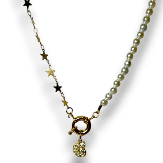 COLLAR PERLAS CONCHA