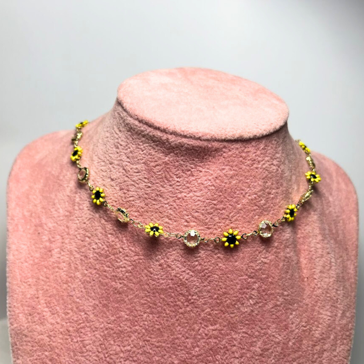 CHOKER GIRASOLES