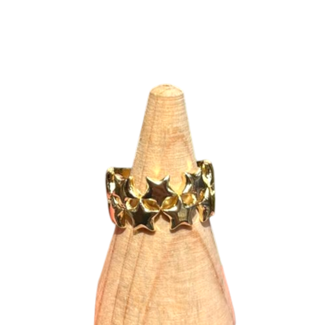 ANILLO NUEVE ESTRELLAS