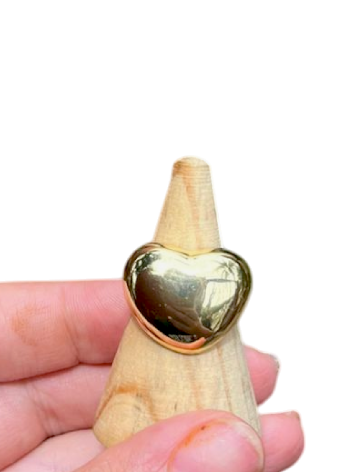 ANILLO CORAZON LISO