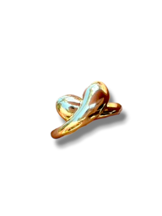 ANILLO CORAZON CRUZADO
