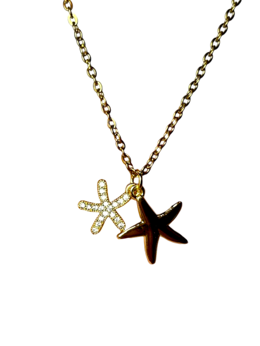 COLLAR DOBLE ESTRELLA
